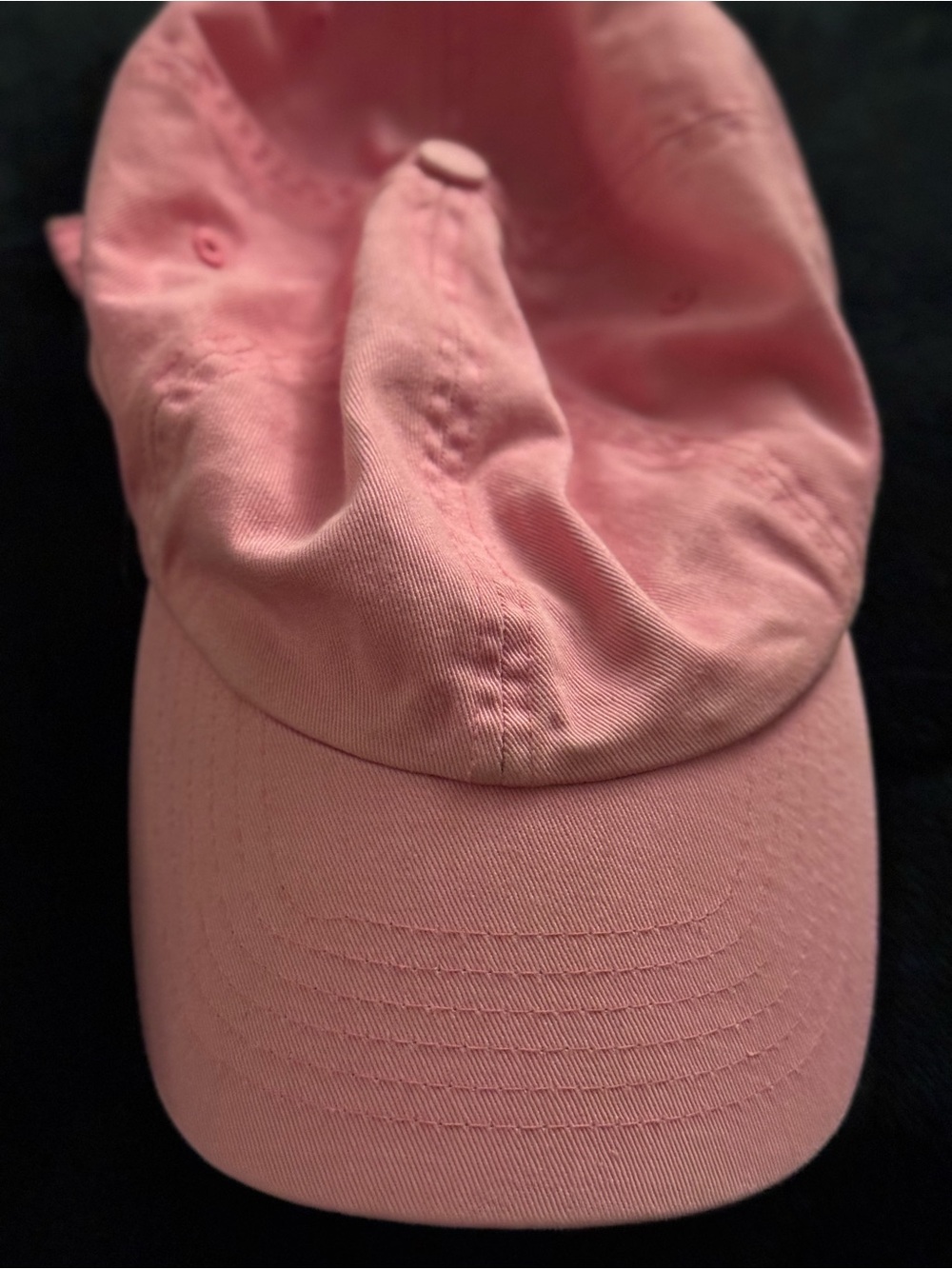 Sky Pink Cotton Cap